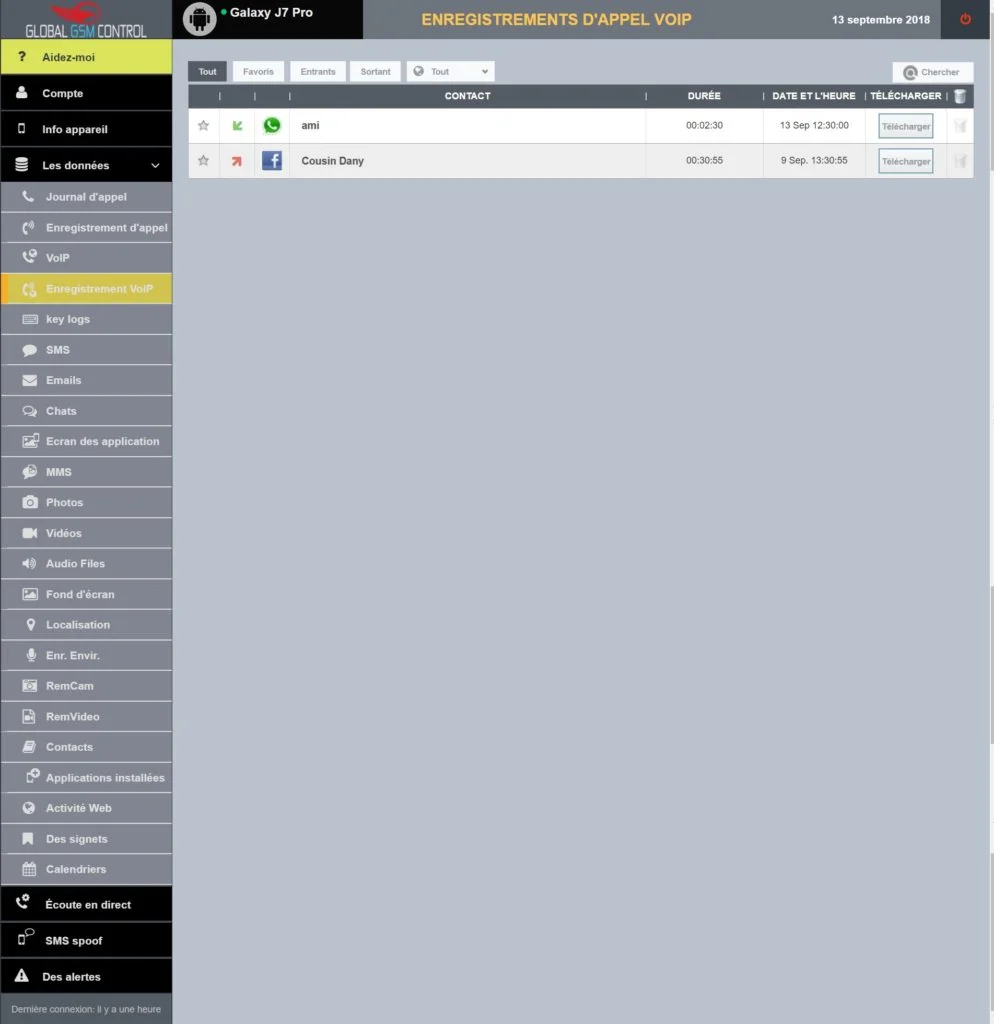 record whatsapp call